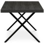 Jídelní stůl 180x90cm, lamino, šedý dub, HT-R5316 GREY