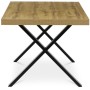 Jídelní stůl 180x90cm, lamino, dub, HT-R5316 OAK