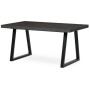 Jídelní stůl rozkládací 160-240x90 cm, lamino, šedý dub, HT-R5624 GREY
