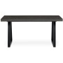 Jídelní stůl rozkládací 160-240x90 cm, lamino, šedý dub, HT-R5624 GREY