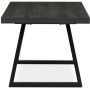 Jídelní stůl rozkládací 160-240x90 cm, lamino, šedý dub, HT-R5624 GREY