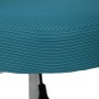 Dětská židle, výškově nastavitelná, modrá síťovina, KA-K1062 BLUE