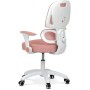 Dětská židle, výškově nastavitelná, růžová síťovina, KA-K1063 PINK
