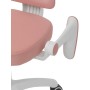 Dětská židle, výškově nastavitelná, růžová síťovina, KA-K1063 PINK