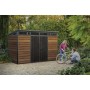 Zahradní domek Keter PENT Signature 11x7 Walnut, s podlahou