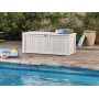 Zahradní box Keter Rockwood 570 L krémový