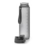 Láhev G21 na pití, 1000 ml, šedá-zmrzlá