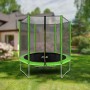 Aga SPORT TOP Trampolína 180 cm Světle zelená + ochranná síť