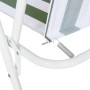 Linder Exclusiv Křeslo PO2600SG Zelené s pruhy
