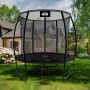 Aga SPORT EXCLUSIVE Trampolína 250 cm Černá + ochranná síť + žebřík
