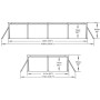Bestway Steel Pro 4,00 x 2,11 x 0,81 m 56405