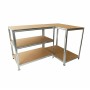 Linder Exclusiv Kovový regál 180x90x40 cm 5 polic