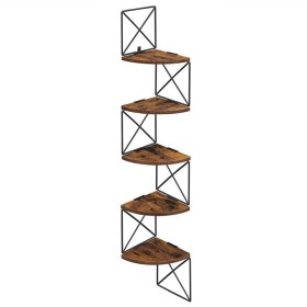Polička, mdf, hnědá, ABP-E1051 OLW