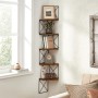 Polička, mdf, hnědá, ABP-E1051 OLW