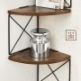 Polička, mdf, hnědá, ABP-E1051 OLW
