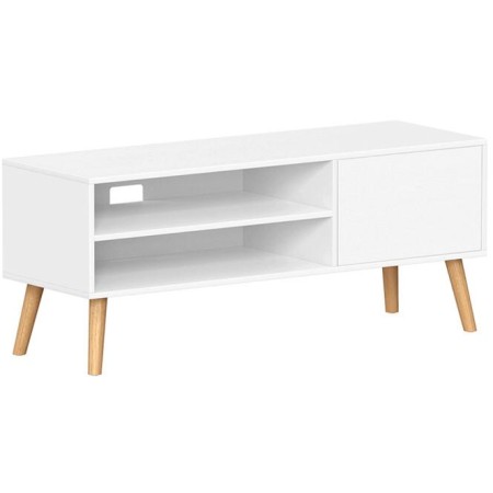 Konferenční stolek 120x40x49cm, mdf, bílá, AKF-E1146 WT