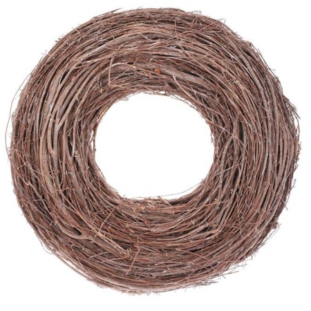Věnec proutěný - pr. 30 cm, barva hnědá