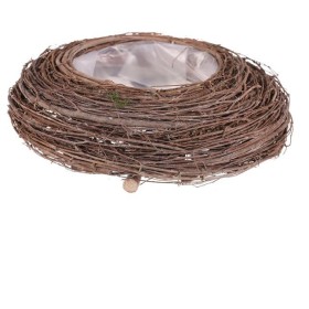 Obal proutěný - kulatý, vel. S, barva přírodní