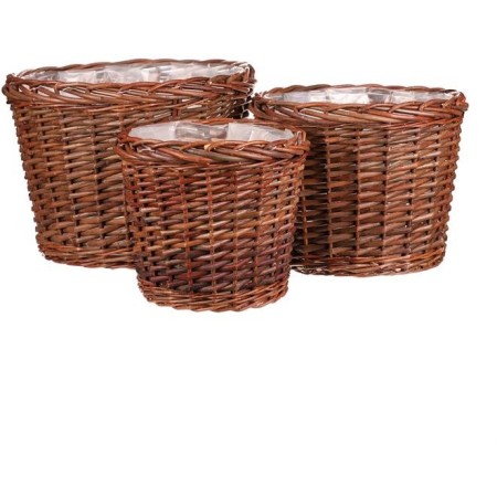 Obal na květiny - proutí, klasický, cena za sadu 3 ks