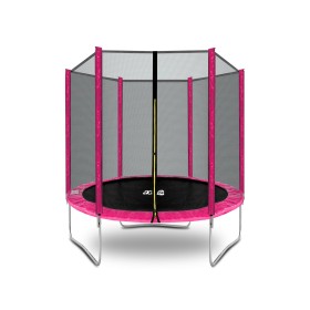 Aga SPORT TOP Trampolína 180 cm Růžová + ochranná síť