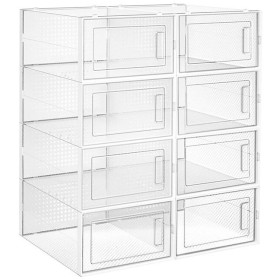 Botník, plast, bílá, ABO-E1008 WT