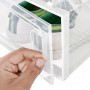 Botník, plast, bílá, ABO-E1008 WT