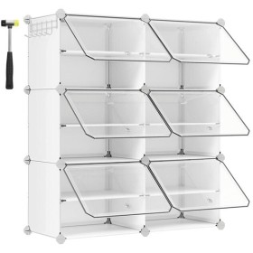 Botník, plast, bílá, ABO-E1033 WT