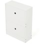 Botník, mdf, bílá, ABO-G1014 WT