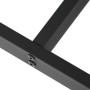 Jídelní set s 2 lavicemi, 110x60x75cm, mdf, dub, AUT-G1175 OAK