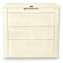 Zahradní úložný box 56x43x53cm, plast, béžová, AZB-G2035 CRM
