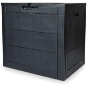 Zahradní úložný box 56x43x53cm, plast, šedá, AZB-G2035 GREY