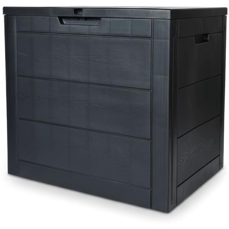 Zahradní úložný box 56x43x53cm, plast, šedá, AZB-G2035 GREY