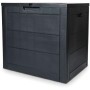 Zahradní úložný box 56x43x53cm, plast, šedá, AZB-G2035 GREY