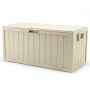 Zahradní úložný box 112x49x54cm, plast, béžová, AZB-G2075 CRM