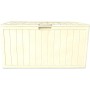 Zahradní úložný box 112x49x54cm, plast, béžová, AZB-G2075 CRM