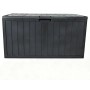 Zahradní úložný box 112x49x54cm, plast, šedá, AZB-G2075 GREY