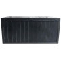 Zahradní úložný box 112x49x54cm, plast, šedá, AZB-G2075 GREY