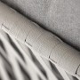 Zahradní židle, kov, polyratan, šedá, AZC-S1430 GREY