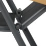 Zahradní židle, hliník, síťovina, šedá, AZC-W1408 GREY
