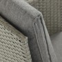 Zahradní sedací souprava, polyratan, šedá, AZS-A1523 GREY