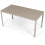 Zahradní sestava 156x78x74cm, polywood, béžová, AZS-B1656 CRM