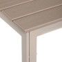 Zahradní sestava 156x78x74cm, polywood, béžová, AZS-B1656 CRM