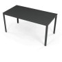 Zahradní sestava 156x78x74cm, polywood, šedá, AZS-B1656 GREY