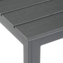 Zahradní sestava 156x78x74cm, polywood, šedá, AZS-B1656 GREY