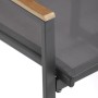 Zahradní sestava, síťovina, šedá, AZS-S1212 GREY