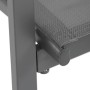 Zahradní sestava, síťovina, šedá, AZS-S1212 GREY
