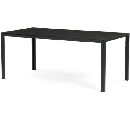 Zahradní stůl 180x90cm, hliník, polywood, šedá, AZT-C1211 GREY