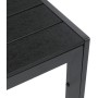 Zahradní stůl 180x90cm, hliník, polywood, šedá, AZT-C1211 GREY
