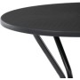 Zahradní stůl 60x60cm, kov, plast, černá, AZT-H1021 BK