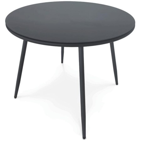 Zahradní stůl 90x90cm, kov, šedá, AZT-L1352 GREY